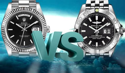 rolex vs breitling image|Breitling vs Rolex watches.